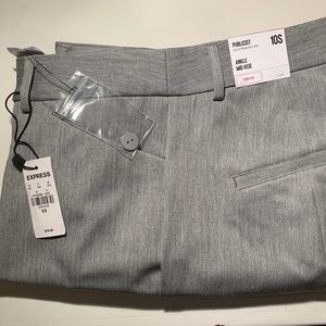 Express Publicist Ankle Mid Rise Pants